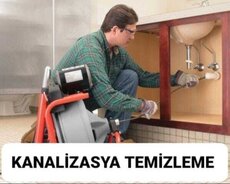 kanalizasiya təmizleme xidməti