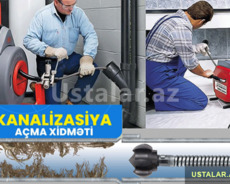 Kanalizasiya temizleme xidməti 7/24