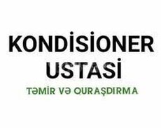 Kondisioner ustası, Kondisioner təmiri