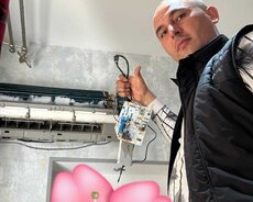 Kondisioner təmiri ustası peşəkar ucuz