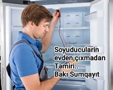 Soyuducu ustasi ünvanda zəmanətli təmiri