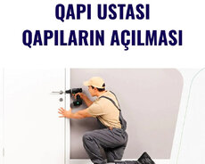 Çilingər seyf bağlı qapıların açılmasi