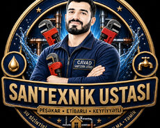 Santexnik ustası usta xidməti 7/24 aktiv