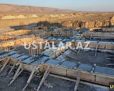 Beton, manalit işləri
