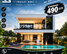 Müasir ev tikintisi